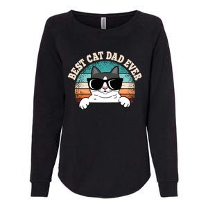 Best Cat Dad Ever Cat Lover Cat Owner Womens California Wash Sweatshirt