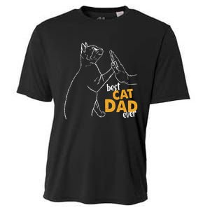 Best Cat Dad Ever Cat Daddy Father Cat Lovers Cat Dad Cute Gift Cooling Performance Crew T-Shirt