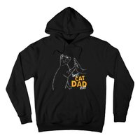 Best Cat Dad Ever Cat Daddy Father Cat Lovers Cat Dad Cute Gift Hoodie