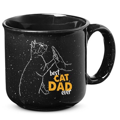 Best Cat Dad Ever Cat Daddy Father Cat Lovers Cat Dad Cute Gift 15oz Campfire Ceramic Mug