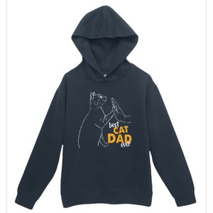 Best Cat Dad Ever Cat Daddy Father Cat Lovers Cat Dad Cute Gift Urban Pullover Hoodie