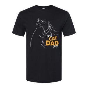 Best Cat Dad Ever Cat Daddy Father Cat Lovers Cat Dad Cute Gift Softstyle CVC T-Shirt