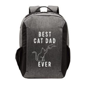 Best Cat Dad Ever Cat Daddy Paw Fist Bump Meow Cat Vector Backpack