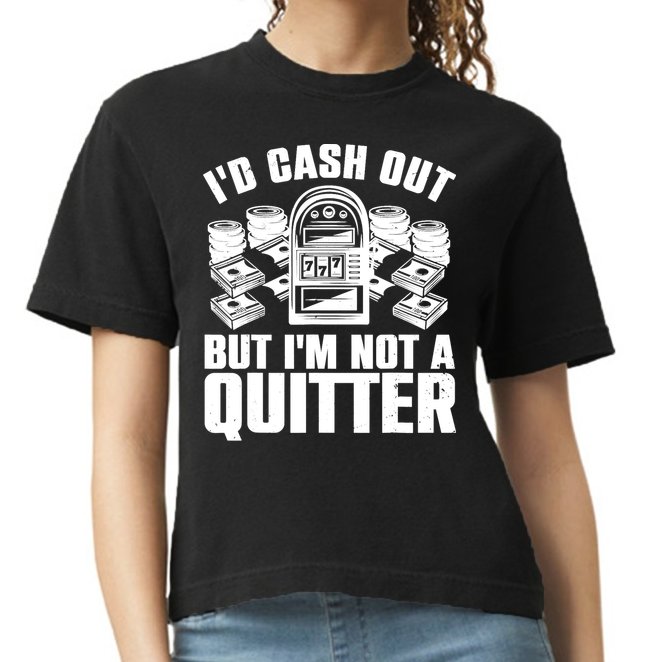 Best Casino Design For  Wo Casino Gambling Gamblers Comfort Colors Boxy T-Shirt