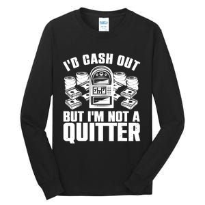 Best Casino Design For  Wo Casino Gambling Gamblers Tall Long Sleeve T-Shirt