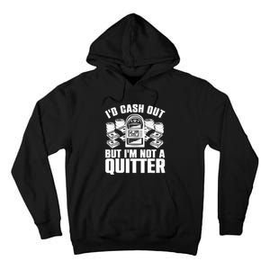 Best Casino Design For  Wo Casino Gambling Gamblers Tall Hoodie