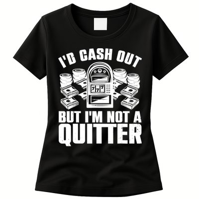 Best Casino Design For  Wo Casino Gambling Gamblers Womens T-Shirt