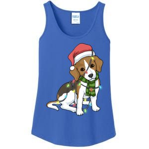 Beagle Christmas Decoration Gift Ladies Essential Tank