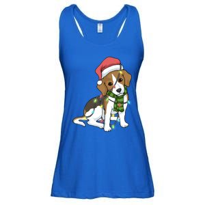 Beagle Christmas Decoration Gift Ladies Essential Flowy Tank