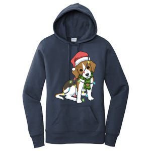 Beagle Christmas Decoration Gift Women's Pullover Hoodie