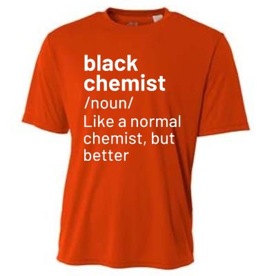 Black Chemist Definition Long Sleeve Cooling Performance Crew T-Shirt