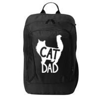 Best Cat Dad Fathers Day Kitty Daddy Papa Christmas Kat City Backpack