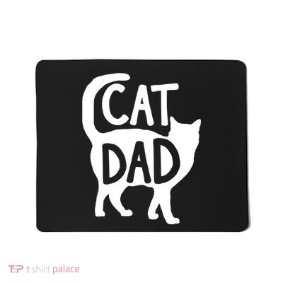 Best Cat Dad Fathers Day Kitty Daddy Papa Christmas Mousepad