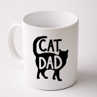 Best Cat Dad Fathers Day Kitty Daddy Papa Christmas Coffee Mug