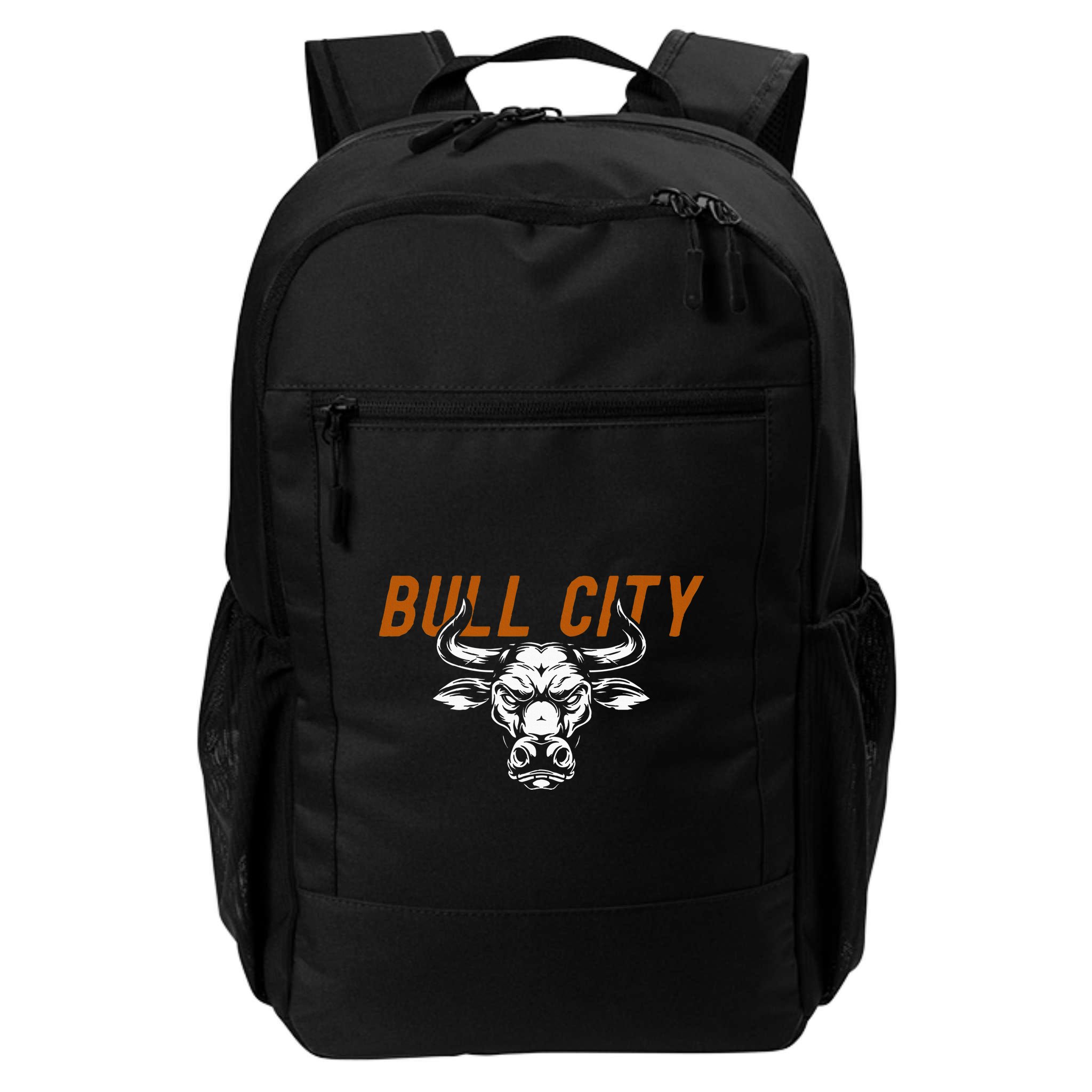 Bull City Durham Nc 919 North Carolina Bull Head Backpack