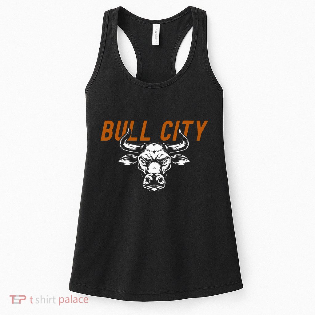 Bull City Durham Nc 919 North Carolina Bull Head Womens Tank Top