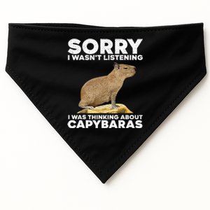 Best Capybara Design For Pet Rodent Capybara USA-Made Doggie Bandana