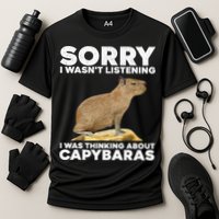 Best Capybara Design For Pet Rodent Capybara Performance Shirt