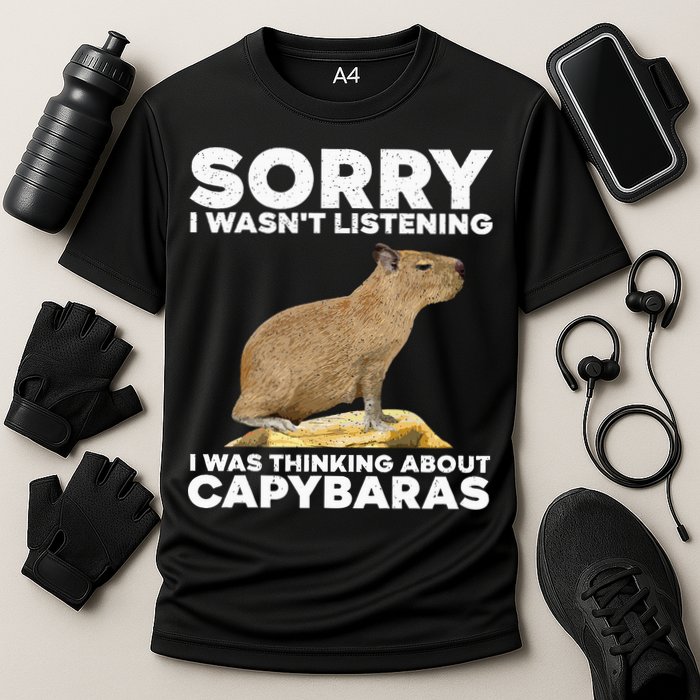 Best Capybara Design For Pet Rodent Capybara Performance Shirt