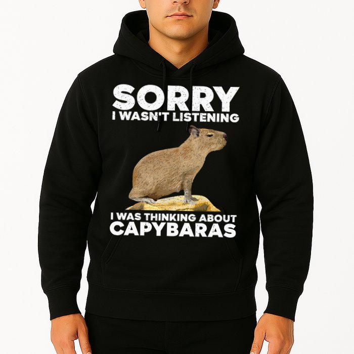 Best Capybara Design For Pet Rodent Capybara Hoodie
