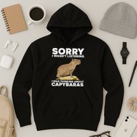 Best Capybara Design For Pet Rodent Capybara Hoodie