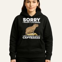 Best Capybara Design For Pet Rodent Capybara Hoodie
