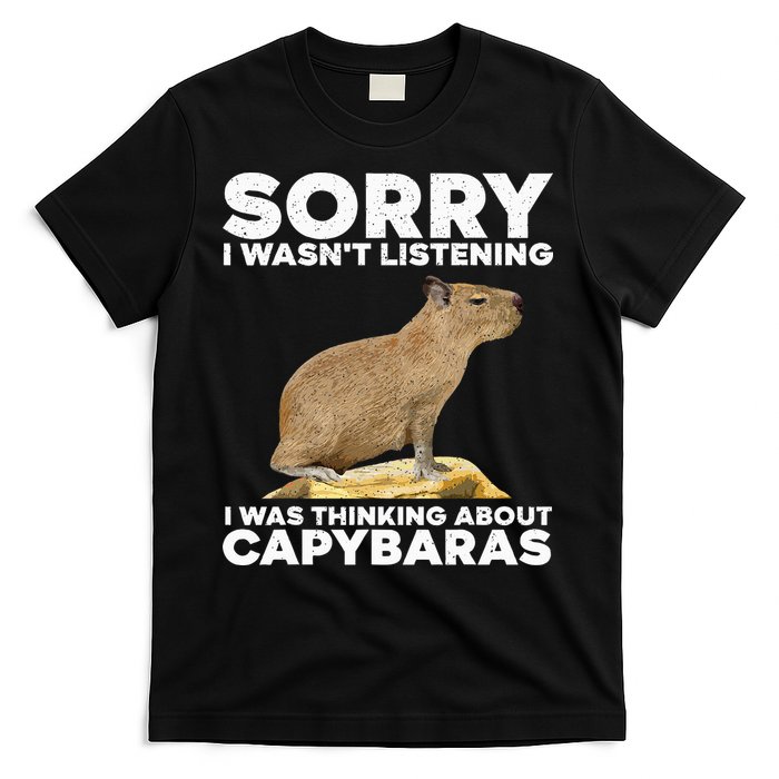 Best Capybara Design For Pet Rodent Capybara T-Shirt