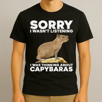 Best Capybara Design For Pet Rodent Capybara T-Shirt