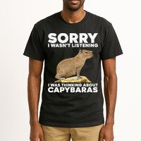 Best Capybara Design For Pet Rodent Capybara Tall T-Shirt