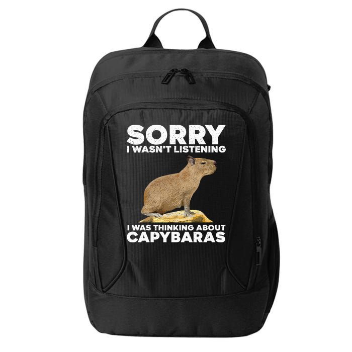 Best Capybara Design For Pet Rodent Capybara City Backpack