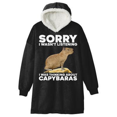 Best Capybara Design For Pet Rodent Capybara Hooded Wearable Blanket