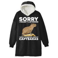 Best Capybara Design For Pet Rodent Capybara Hooded Wearable Blanket