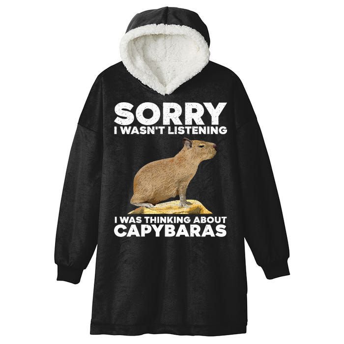 Best Capybara Design For Pet Rodent Capybara Hooded Wearable Blanket