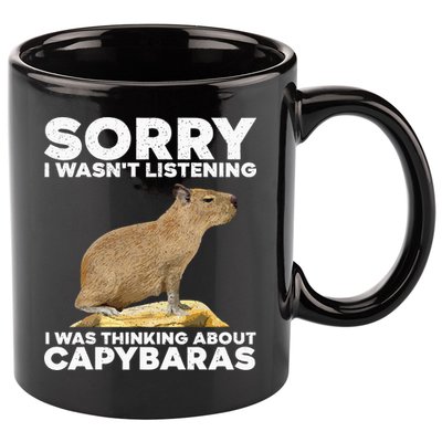 Best Capybara Design For Pet Rodent Capybara 11oz C Handle Ceramic Mug