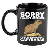 Best Capybara Design For Pet Rodent Capybara 11oz C Handle Ceramic Mug