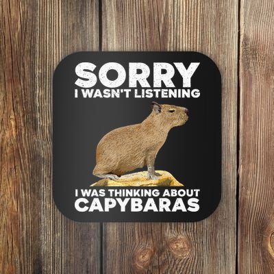 Best Capybara Design For Pet Rodent Capybara Coaster