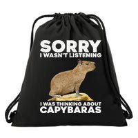 Best Capybara Design For Pet Rodent Capybara Drawstring Bag