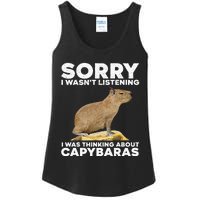 Best Capybara Design For Pet Rodent Capybara Ladies Essential Tank