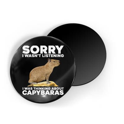 Best Capybara Design For Pet Rodent Capybara Magnet