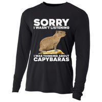 Best Capybara Design For Pet Rodent Capybara Cooling Performance Long Sleeve Crew