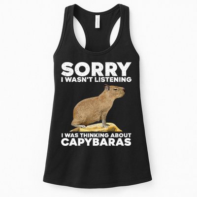 Best Capybara Design For Pet Rodent Capybara Womens Tank Top