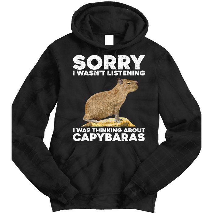 Best Capybara Design For Pet Rodent Capybara Tie Dye Hoodie