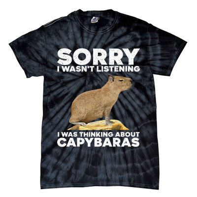 Best Capybara Design For Pet Rodent Capybara Tie-Dye T-Shirt