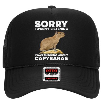 Best Capybara Design For Pet Rodent Capybara Trucker Hat