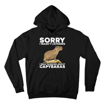 Best Capybara Design For Pet Rodent Capybara Tall Hoodie
