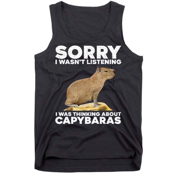 Best Capybara Design For Pet Rodent Capybara Tank Top
