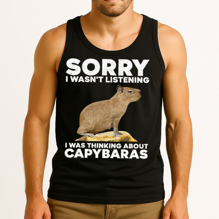 Best Capybara Design For Pet Rodent Capybara Tank Top