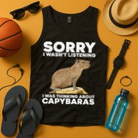 Best Capybara Design For Pet Rodent Capybara Tank Top