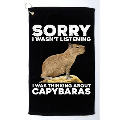 Best Capybara Design For Pet Rodent Capybara Golf Towel