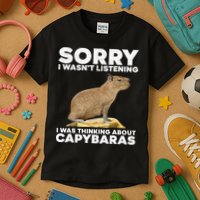 Best Capybara Design For Pet Rodent Capybara Kids T-Shirt